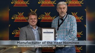 Weinbrenner Shoe Company nominated for Manufacturer of the Year [upl. by Wulf]