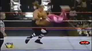 Triple H almost breaks Marty Garners neck [upl. by Imoen]