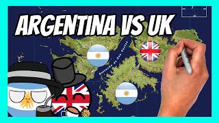 💥La GUERRA de las MALVINAS en 7 minutos💥  Guerra ARGENTINA VS UK [upl. by Singhal]