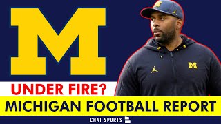 Michigan Football Preview vs Arkansas State  Rumors On Assistant Coaches ‘Under The Microscope’ [upl. by Lally]