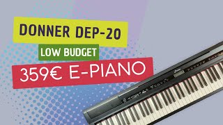 Donner DEP20 EPiano im Test [upl. by Acherman]