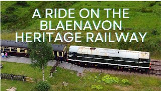 Blaenavon Heritage Railway A ride on the the train [upl. by Tab]