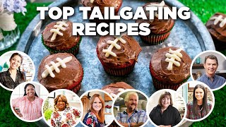 Food Network Chefs Top Tailgating Recipe Videos 🏈 Food Network [upl. by Euqinu]