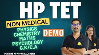 Demo Class MATHS Course for HP TET Non Medical November 2024 [upl. by Nawiat]