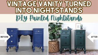 Vintage Vanity Turned Into Nightstands [upl. by Obidiah834]