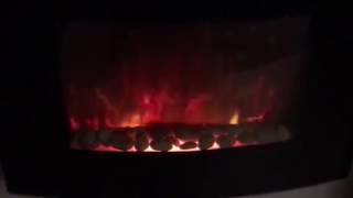 Chimenea Eléctrica con efecto fuego en leds [upl. by Enitnatsnoc361]