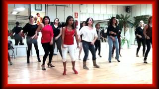 Romeo Santos  Propuesta Indecente  Bachata Estilo femenino  wwwbailesurmadridcom [upl. by Cromwell775]