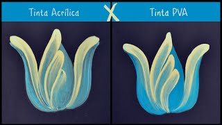 Bauernmalerei Tinta PVA x Acrilica [upl. by Sergias821]