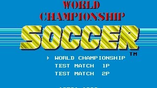 Mega Drive Longplay 434 World Championship Soccer [upl. by Adnaram]