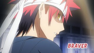 Shokugeki No Souma  San No Sara Opening 1 『 AMV 』  BRAVER Full [upl. by Nolla]