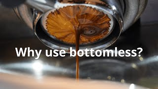 Bottomless Portafilter For Espresso  What Does It Do [upl. by Mccall]