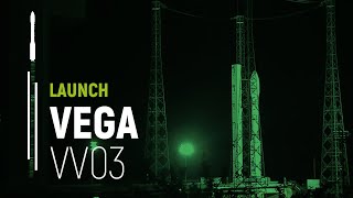 Flight VV03 – KasEOSat1  Vega Launch  Arianespace [upl. by Natlus]