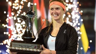 2017 Dubai Duty Free Tennis Championships Final  Svitolina vs Wozniacki  WTA Highlights [upl. by Gennifer]