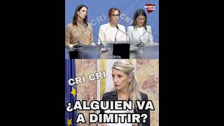 ¿Alguien dimite por el caso Errejón CRI CRI CRI [upl. by Siuol]