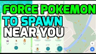 Force pokemon to spawn near you  pokemon go tips and tricks [upl. by Isnam]