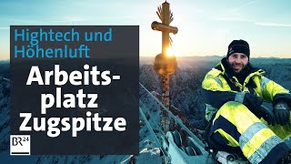 Lawinensprenger und TragseilPrüfer Die Crew auf der Zugspitze  Abendschau Reportage  BR24 [upl. by Bolger]