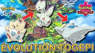 Faire évoluer Togepi en Togetic et en Togekiss  Pokémon Épée et Bouclier [upl. by Infield]