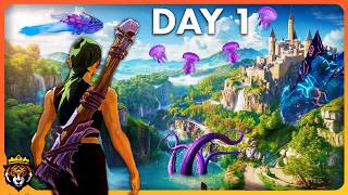 DAY 1 First Look at This CRAZY Monster Hunter Survival Game [upl. by Occir]