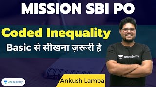 Mission SBI PO  Coded Inequality by Ankush Lamba [upl. by Eelik]