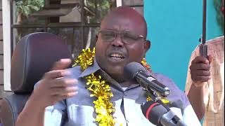 Speaking in Bartabwa Baringo North during Mzee Elijah Cheboi Chelangas the thanksgiving ceremony [upl. by Cynera597]