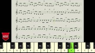 KADHALAADA  VIVEGAM HOW TO PLAY MUSIC NOTES [upl. by Jarad]