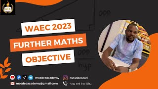 Waec further maths2023 Solution [upl. by Treblig854]