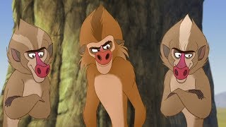 Lion Guard Ono discovers the thieves  The Traveling Baboon Show HD Clip [upl. by Atiuqrahc]