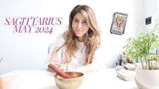 SAGITTARIUS ♐️ AMAZING ENERGIES Coming Trough Loving IT May 2024 Tarot Reading [upl. by Oicangi]