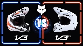 Fox V3 vs V3RS Helmets  What You NEED To Know Nothing Else [upl. by Ytinirt]