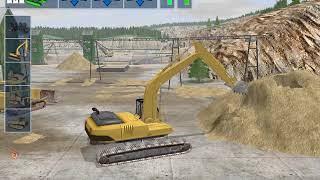 Bagger Simulator 2008 excavator [upl. by Stambaugh]