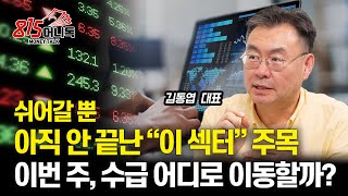 삼성전자와 SK하이닉스가 초비상 걸린 이유는  쉬어갈 뿐 아직 끝나지 않은 이 섹터 주목  이번 주 수급 어디로 이동하게 될까  김동엽 대표 [upl. by Enileoj]