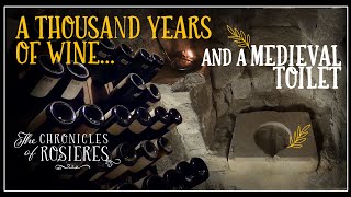 A Thousand Years of Wine and a Medieval Toilet Chateau Tour 2 [upl. by Afatsuom]