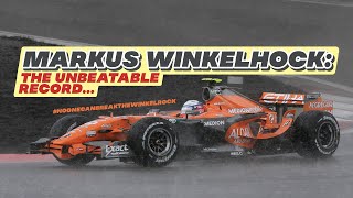 Markus Winkelhock The UNBEATABLE Record [upl. by Asiaj]