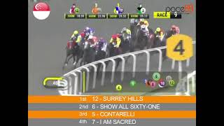 20231209  Race 9 Singapore Kranji Horse Racing Highlights  Pace88 Horse [upl. by Patrizio]