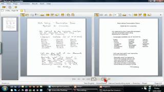 Livescribe  Transcription to Text using MyScript for Livescribe New  HD Version [upl. by Resa]