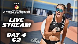 World Championship  U19 Beach Volleyball 2024  Round of 16  Court 2 [upl. by Sande]