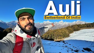 Auli Tourist Place  Auli Utrakhand  Auli Tour Guide [upl. by Claudio478]