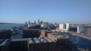 View of Liverpool from Liverpool Echo Wheel 2015 [upl. by Polloch928]