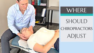 How do chiropractors know where to adjust  chiropractic adjustments [upl. by Aunson]