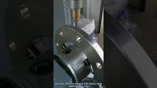 Engraving Metal Machine with Rotary Table [upl. by Gonick]