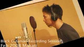 BLACK GULAMAN Naga City Camarines Sur recording sessions [upl. by Temhem]