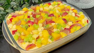 La ricetta della torta alla frutta 🤩più veloce di sempre La preparo quasi 3 volte alla settimana [upl. by Nichol]