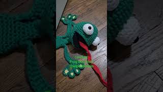 Frog Doorstop Crochet shorts see description wipandchain [upl. by Jerrilyn]