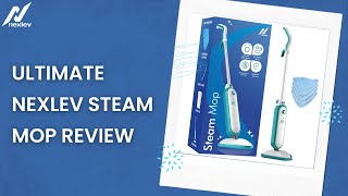 Ultimate Nexlev Steam Mop Review Handheld Floor amp Carpet Cleaner  SM01 [upl. by Davie]