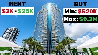 Paramount Miami World Center  FULL TOUR  Miami Real Estate [upl. by Yaresed136]