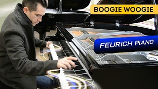 Ben Toury plays fast Boogie Woogie on Feurich 179 Piano Model Dynamic II 1st part [upl. by Carothers244]