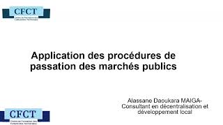 Comprendre la nuance entre commande publique et marchés publics [upl. by Aubarta]