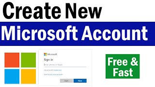 How To Create a New Microsoft Account  Microsoft Account  How To Create Microsoft Account 2023 [upl. by Nylahsoj268]