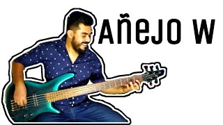 Añejo W  Los Caligaris  Bass Cover Bajo Cover [upl. by Susejedesoj]