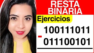 RESTA BINARIA  Ejercicio 5 [upl. by Nehgaem]